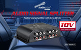 Audio Signal Splitter (SPLIT-3003RCA ) Audiopipe