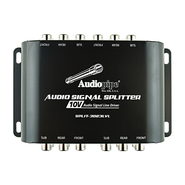 Audio Signal Splitter (SPLIT-3023LVL) Audiopipe