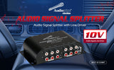 Audio Signal Splitter (SPLIT-3113RMT） Audiopipe