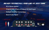 Audio Signal Splitter (SPLIT-3113RMT） Audiopipe