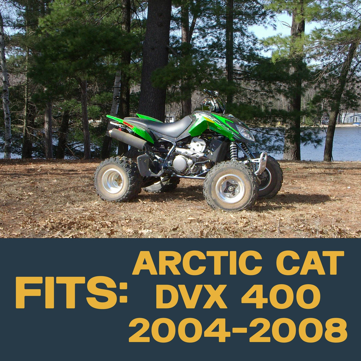 Arctic Cat DVX 400 2004-2008 Ceramic Brake Pad Set Traild