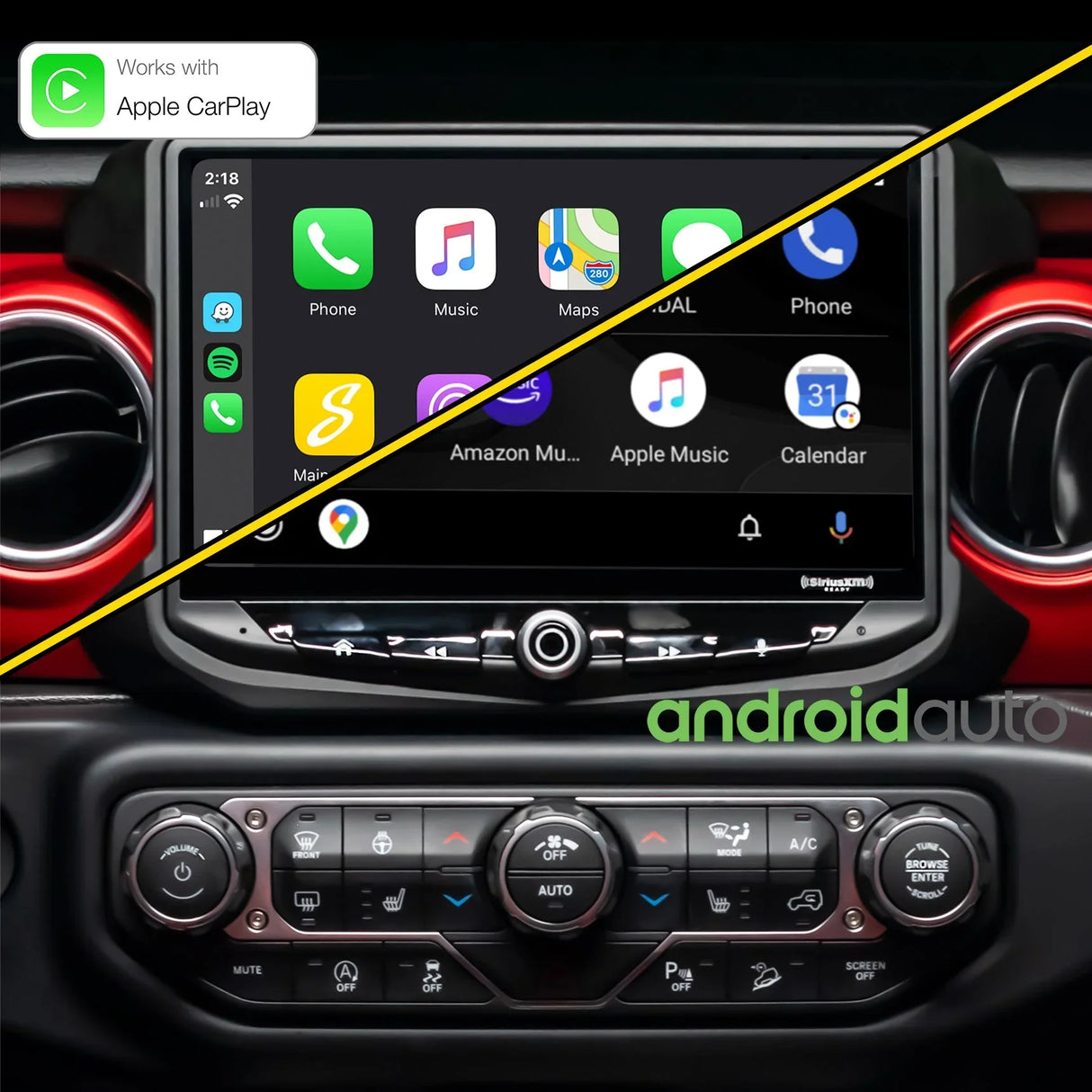 Stinger HEIGH10 10" Radio Fully Integrated Kit W/ Vehicle And Off-Road  I '18-'23 Jeep JL Wranglers/ '20-'23 Jeep JT Gladiators