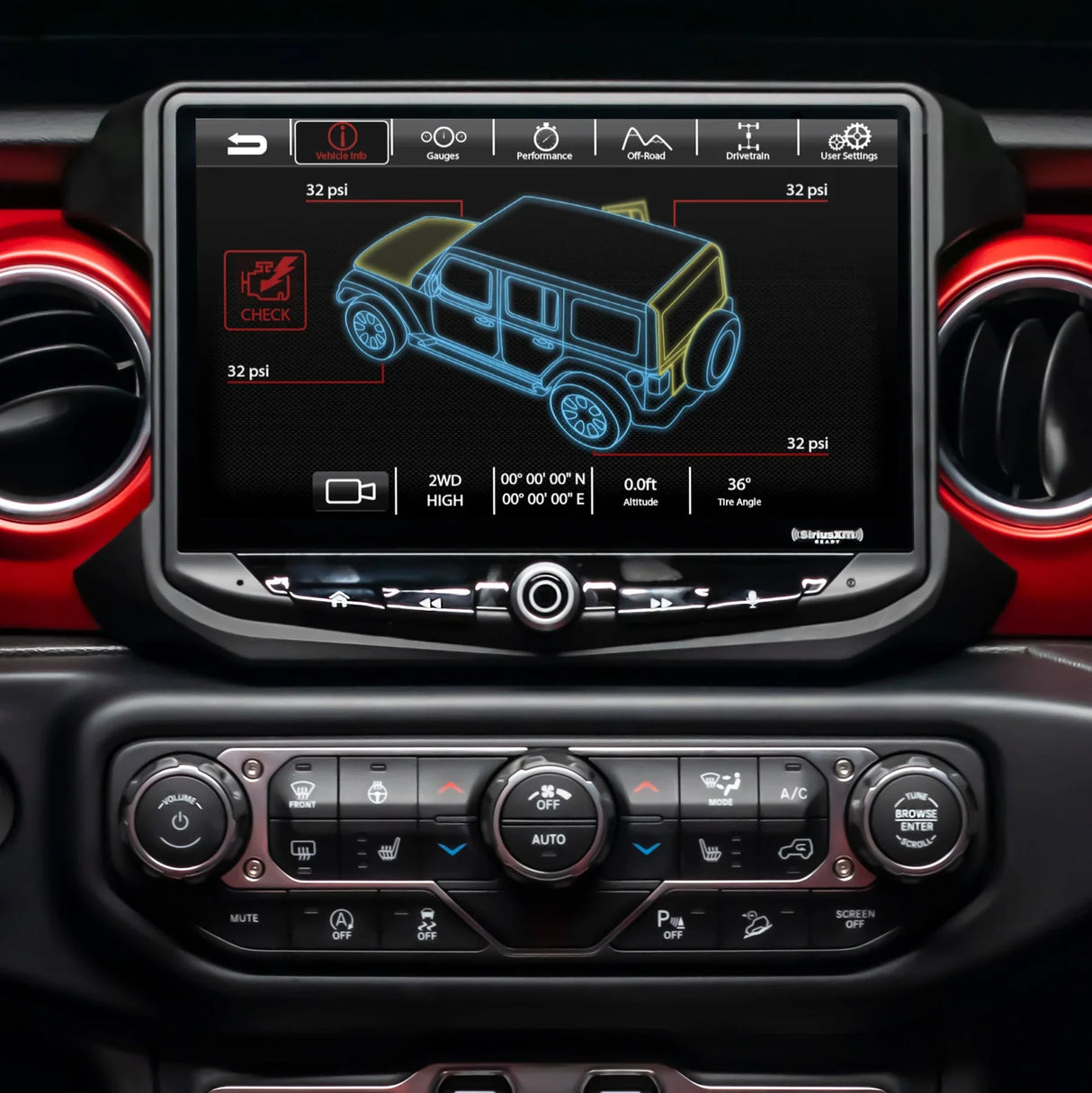 Stinger HEIGH10 10" Radio Fully Integrated Kit W/ Vehicle And Off-Road  I '18-'23 Jeep JL Wranglers/ '20-'23 Jeep JT Gladiators