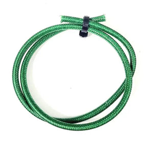 SRML GREEN 12 AWG FIBER GLASS BRAID APPLIANCE HI TEMP WIRE MOTOR LEAD AC/DC WIRE AND SUPPLY