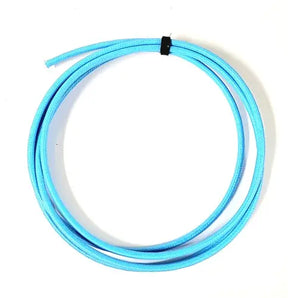 SRML LIGHT BLUE 14 AWG 50 FT FIBER GLASS BRAID APPLIANCE HI TEMP WIRE MOTOR LEAD AC/DC WIRE AND SUPPLY