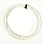 SRML WHITE 16 AWG FIBER GLASS BRAID APPLIANCE HI TEMP WIRE MOTOR LEAD AC/DC WIRE AND SUPPLY