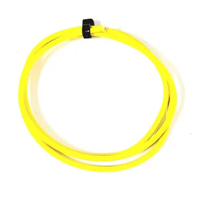 SRML YELLOW 16 AWG FIBER GLASS BRAID APPLIANCE HI TEMP WIRE MOTOR LEAD AC/DC WIRE AND SUPPLY