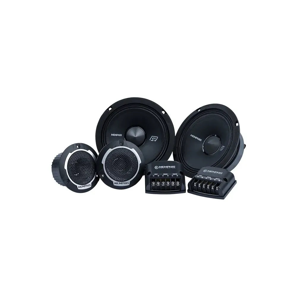Memphis Audio SRXP62CV2 6.5" 125W Components w/ LED 4-Ohm (Pair)