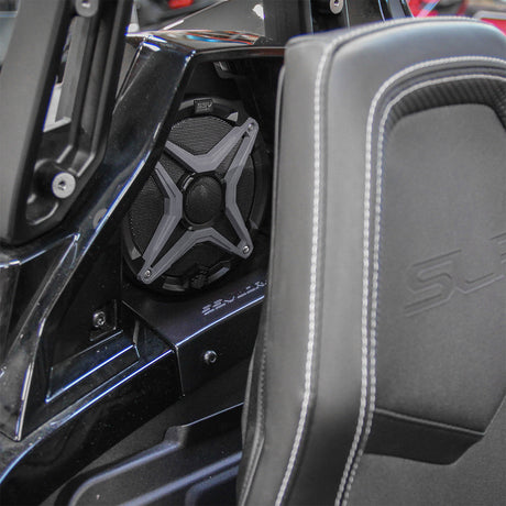 2018-2025 Polaris® Slingshot Phase-3 A-Spec 1400watt 3-Speaker Audio-System for Ride Command