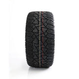 SS Wheels Alpha 14x7 Gloss Black & X Comp A/T Tire Package