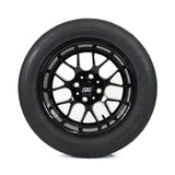 SS Wheels Alpha 14x7 Gloss Black & X Comp H/T Tire Package
