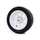 SS Wheels Alpha 12x7 Gloss White & X Comp X/T Tire Package