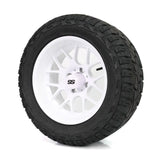 SS Wheels Alpha 14x7 Gloss White & X Comp X/T Tire Package