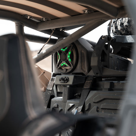 2025-2026 Polaris® RZR Pro R / Pro S / Pro XP Phase-6 K-Spec 7-Speaker Plug-&-Play Kit w/JVC Radio