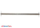 195/8" x5/8" Stainless Steel Roller Rod - Fits 18" Keel Roller, Includes Stainless Steel Cotter Pins