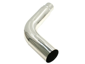 Vented 70 Degree Turn Out Exhaust Tip, Polished 304 Stainless, Bolt On, 4" Inlet, 5" Outlet, 22" Length, 2017-2020 GM 6.6L Duramax Other