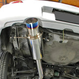 Exhaust Header/Catback w/ Downpipe Up-pipe All-In-One Kit for 2002-2006 Subaru Impreza WRX/STI Flashark