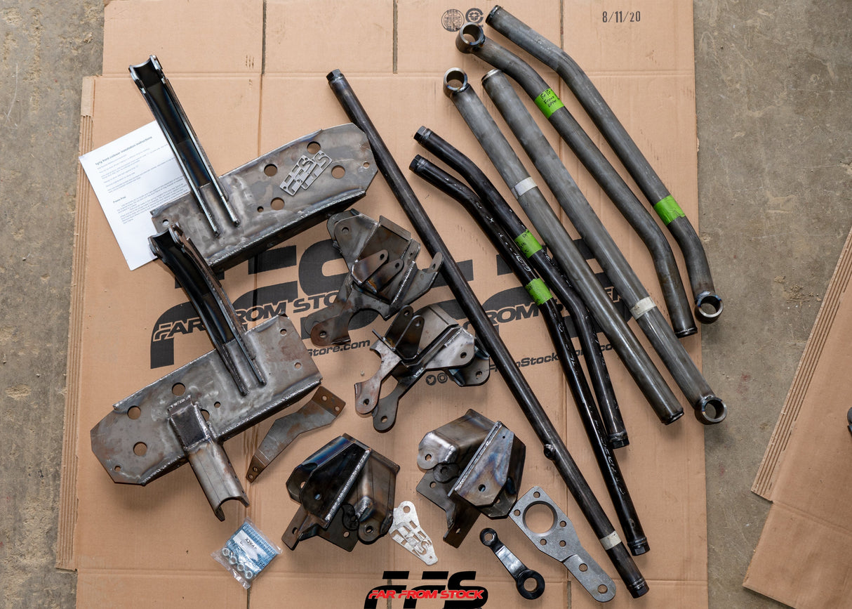 72-93 Dodge Front Coil Over Shock Suspension Kit (stock dana 60 axle) Far From Stock