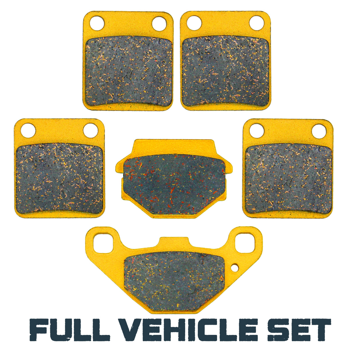 Suzuki Vinson Quadrunner LTF/LTA 500 2003-2007 Ceramic Brake Pad Set Traild