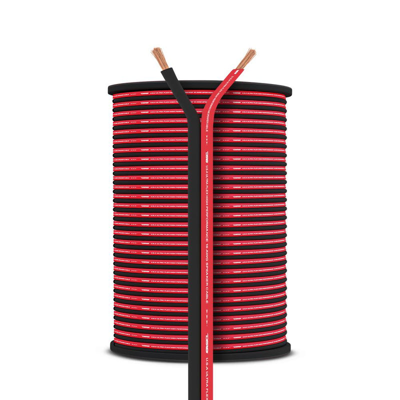 16-GA Speaker Wire 1000 Feet - Red