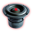 Monster 3.5" 70W RMS Mini Subwoofer 4-Ohm Monster Audio