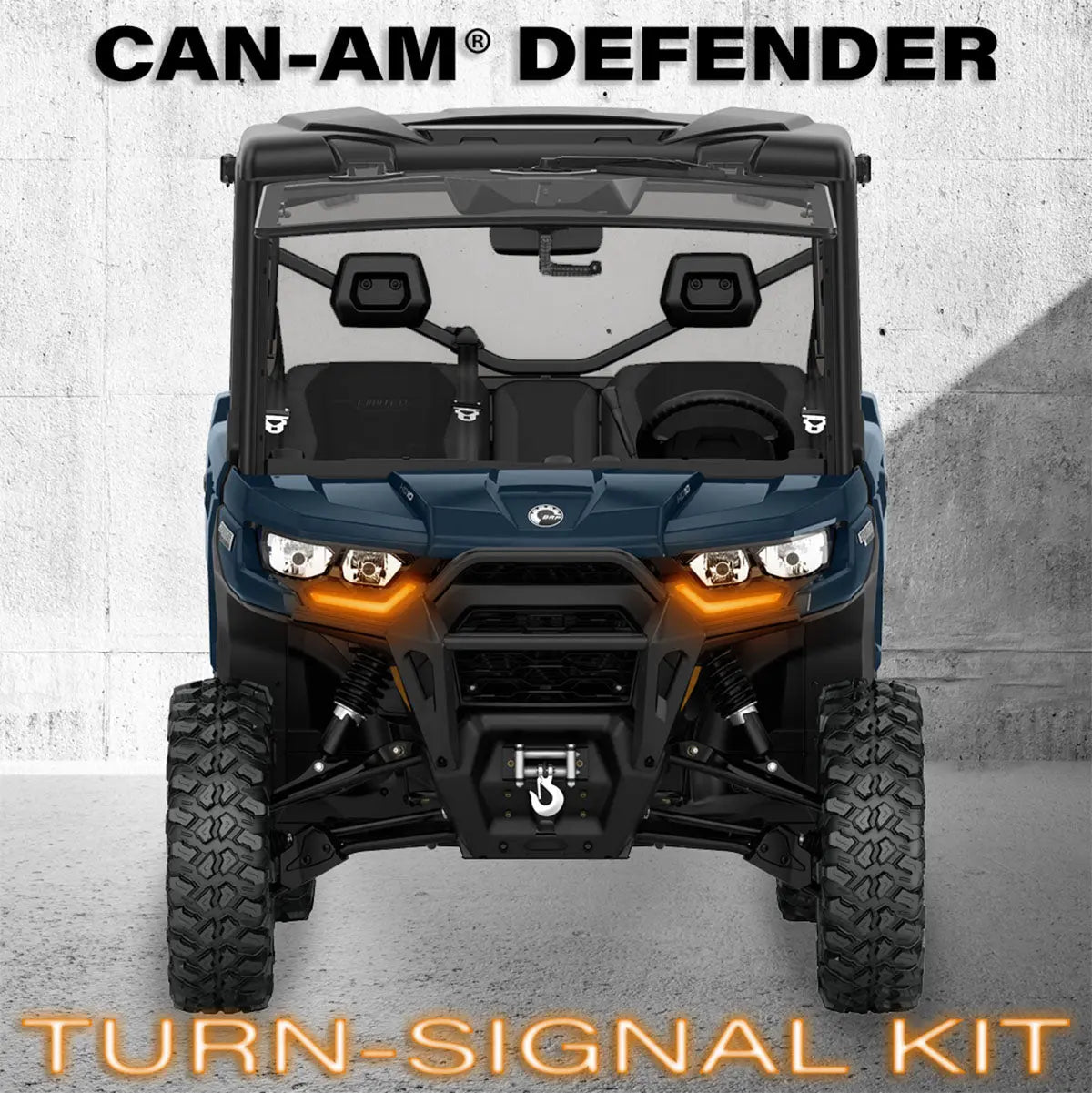 Turn-Signal Plug-&-Play Kit | 2020-2026 Can-Am Defender | Front Fang Lights w/Taillight Integration SWITCH Works