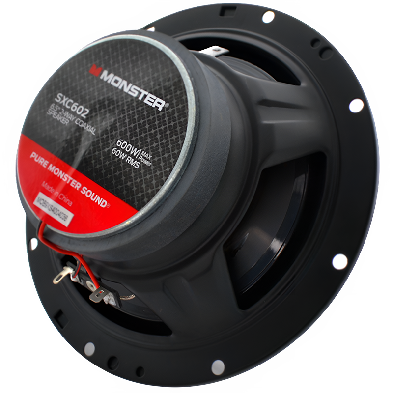 Monster SXC602 6.5" 2-Way Coaxial Speakers (Pair) Monster Audio