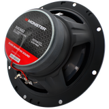 Monster SXC602 6.5" 2-Way Coaxial Speakers (Pair) Monster Audio