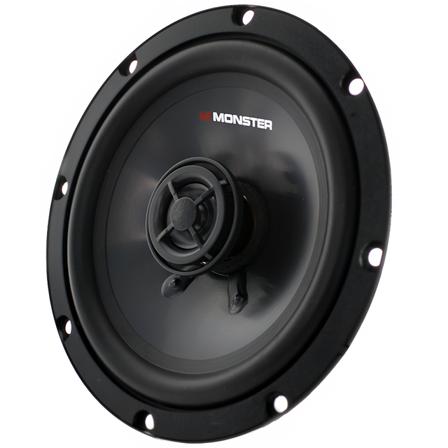 Monster SXC602 6.5" 2-Way Coaxial Speakers (Pair) Monster Audio