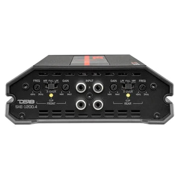 DS18 SXE-1200.4 Class A/B 4-Channel Full-Range Car Amplifier DS18