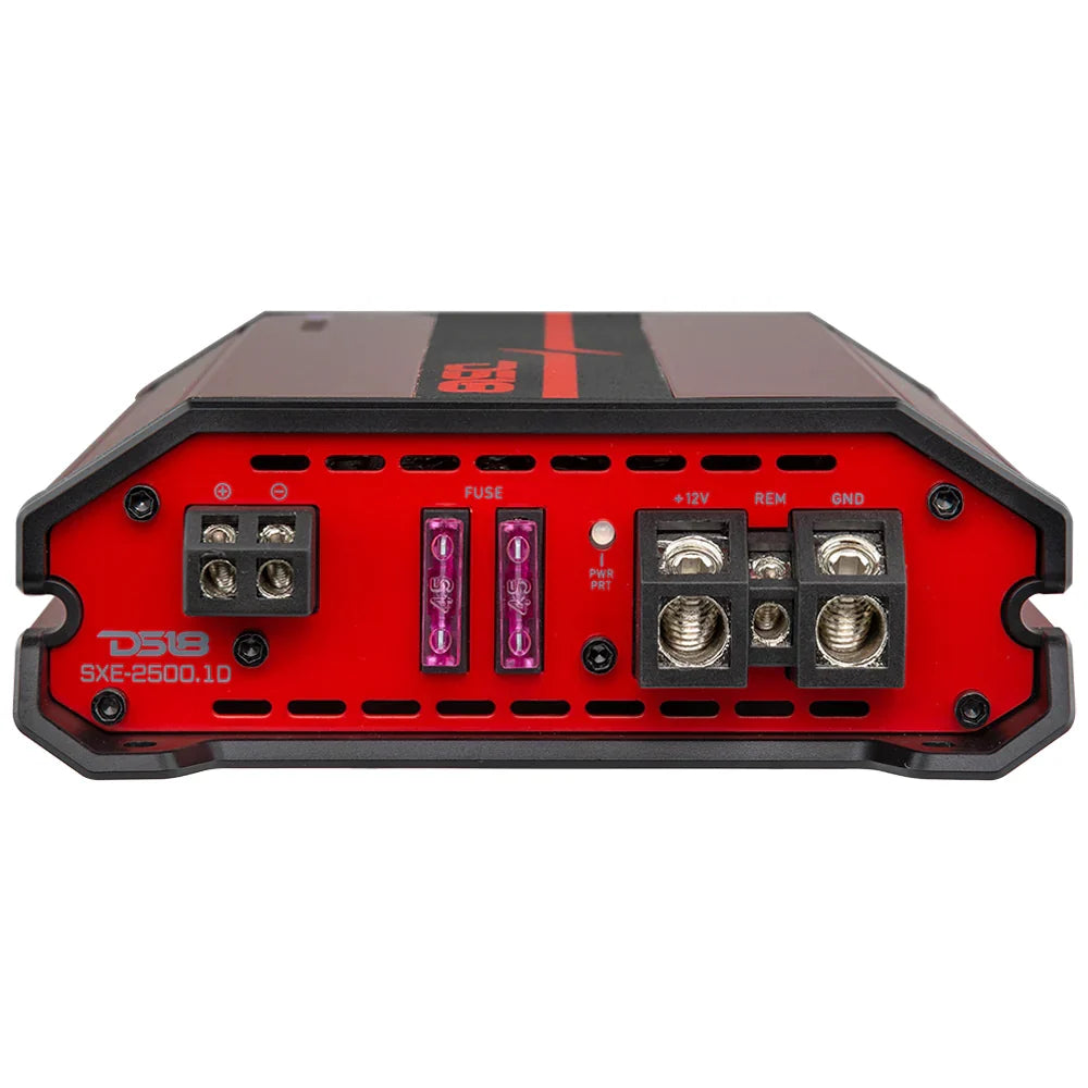 DS18 SXE-2500.1D Class D 1-Channel Amplifier 800 Watts Rms @ 1-Ohm DS18