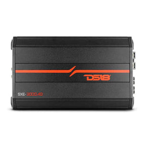DS18 SXE-3000.4D SXE Class D 4-Channel Full-Range Car Amplifier 4 x 200 RMS @4 Ohm 3000 Watts DS18
