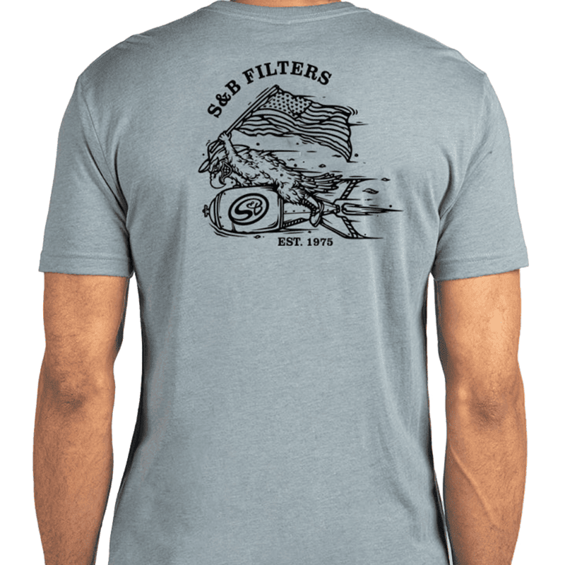 S&B Eagle Shirt - Stonewash Denim S&B