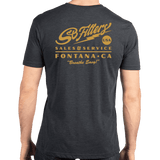 S&B Sales & Service Shirt - Black/Gold S&B