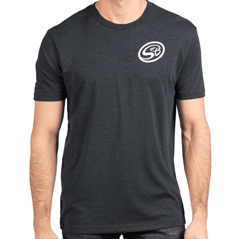 S&B Shop Shirt - Black/White S&B