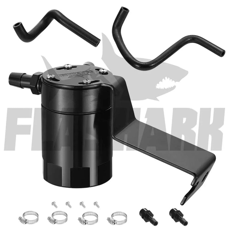 For 2013-2020 Subaru BRZ/Toyota 86/Scion FR-S Baffled Oil Catch Can PCV Side Flashark