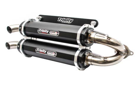 Trinity Racing Polaris RZR Turbo / S Slip-on Exhaust