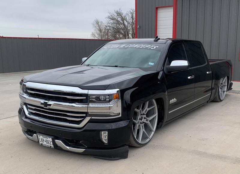 2014-2018 Silverado Sierra Rear Air Bag 3 Link Wishbone Suspension Kit For Regular & Wide Wheels