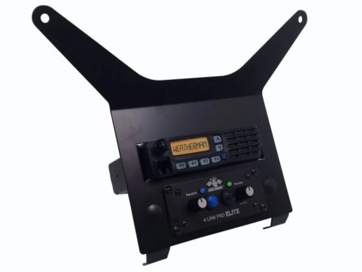 PCI Race Radios Polaris RZR Pull-open Box Replacement Radio and Intercom Bracket