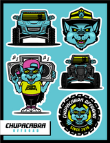 Chupacabra Offroad Sticker Sheet Chupacabra Offroad