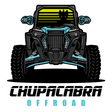 Chupacabra Offroad Polaris RZR Sticker 4" Chupacabra Offroad