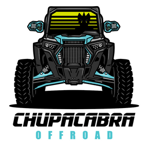 Chupacabra Offroad Polaris RZR Sticker 4" Chupacabra Offroad
