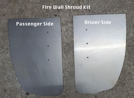 1999-2006 Silverado Sierra Firewall, Front Tubs, Hood Strut, Relocation, & Firewall Shroud Combo Kit