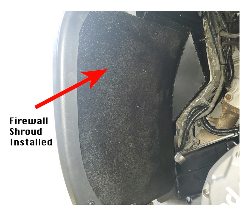2014-2018 Silverado Sierra Firewall Shrouds  Bagged or Dropped
