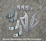 Universal Shock Relocation Brackets w/ Crossbar