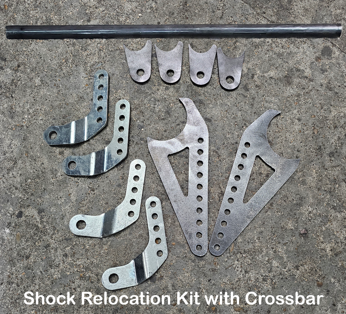 1988-1998 Silverado Sierra 1500 Reklez Shock Relocation Kit Brackets Only