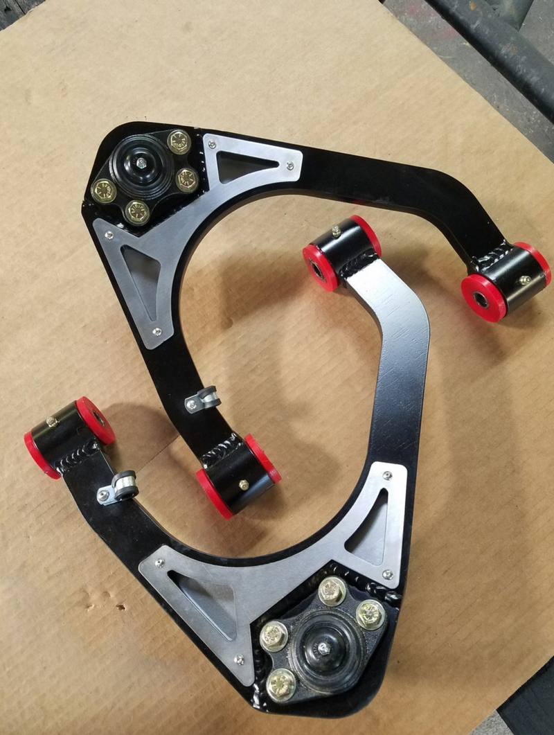 Upper Control Arms for Lifted 2007-2018 Silverado Sierra Gm Trucks 2wd & 4x4 Stamped Steel/Aluminum