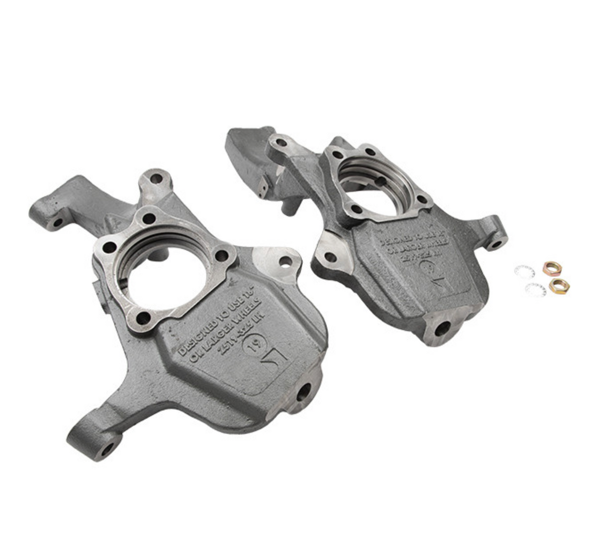 2019-2024 Silverado Sierra Belltech 2519 2" Drop Spindles for 2wd & 4x4