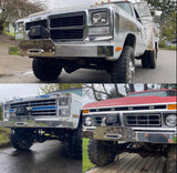 Engineered Vintage 'GOAT' winch bumper - 1967-1979 Ford F-Series Engineered Vintage LLC