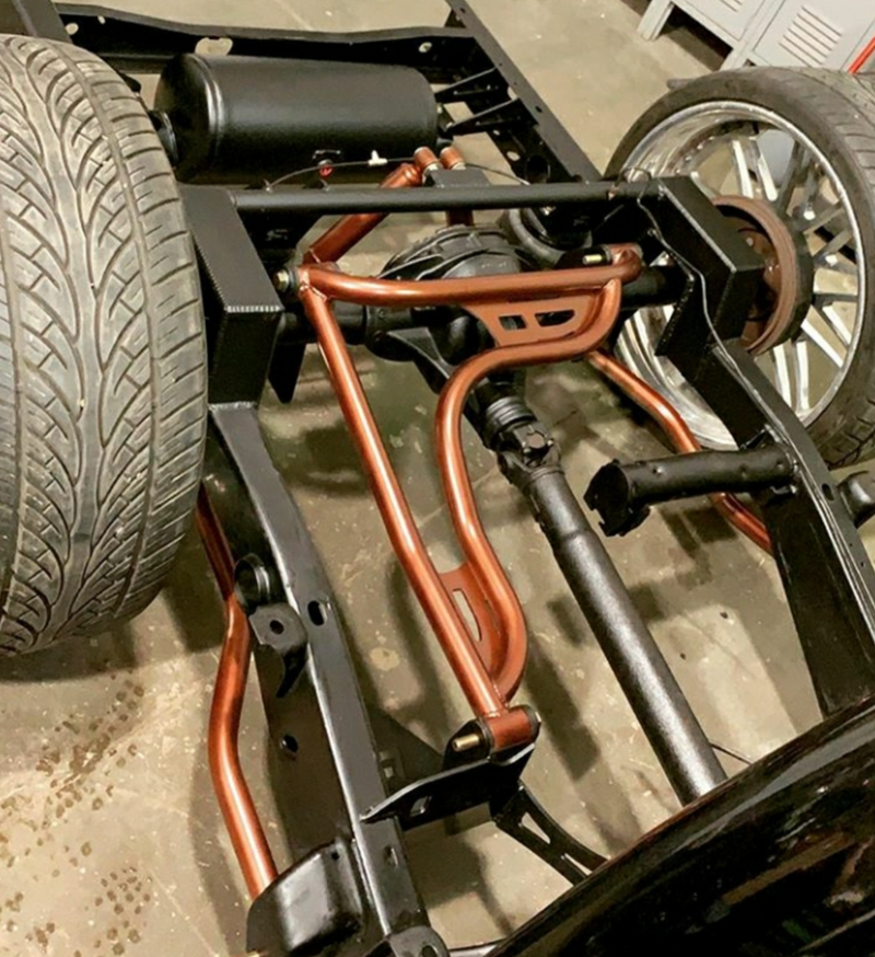 2014-2018 Silverado Sierra Rear Air Bag 3 Link Wishbone Suspension Kit For Regular & Wide Wheels